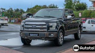 Ford F150 Lariat Luxury 5.0 con gas GLP año 2016 Review en venta