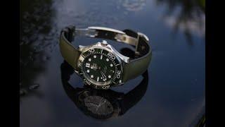 Artem Straps Review - The perfect strap for the Green Omega Seamaster