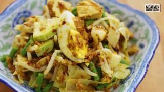 Gado Gado Indonesian Salad with Peanut Sauce - 加多加多