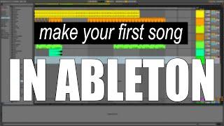 How to make a song in Ableton using default Ableton Plugins and samples only