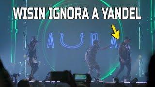 Wisin ignora a Yandel en vivo