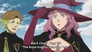 Black Clover Episode 73 English Sub Preview The Royal Knights Selection Test