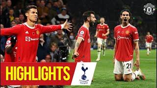 Ronaldo Cavani & Rashford seal vital win  Highlights  Tottenham Hotspur 0-3 Manchester United