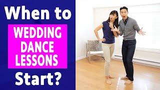 When to start wedding first dance lessons