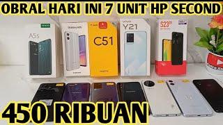 OBRAL 7 UNIT HP SECOND MURAH BERKUALITAS HARI INI 2024 DARI HARGA 450 RIBUAN SAJA BAYAR DI TEMPAT