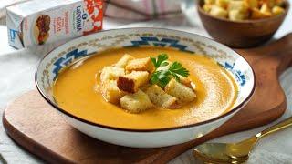 Supa crema de legume cu smantana delicioasa si adorata de catre copii  JamilaCuisine