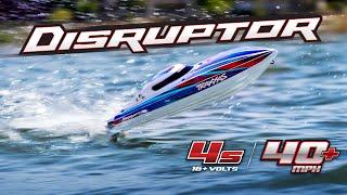 Extreme Brushless 4s Speed Boat  @Traxxas Disruptor