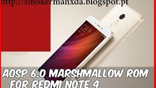 AOSP REDMI NOTE 4