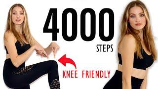 KNEE FRIENDLY 4000 Steps No Squats No Jumping Apartment Friendly Walking Workout Cardio At Home