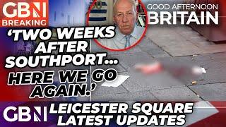 Leicester Square stabbing Here we go again FUMES Ex-Cop in knife crime rant as young girl stabbed