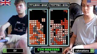 SV Rahmations  Apr 24 Rd 1  Classic Tetris Monthly Masters