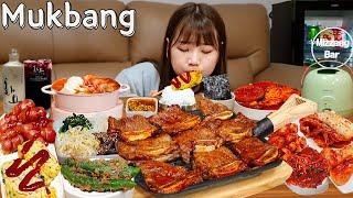 상다리 부러지는 15찬한식 집밥한상La갈비해물된장한식먹방 화요 혼술 KOREAN HOME MEAL MUKBANG ASMR EATINGSHOW REALSOUND 요리 먹방