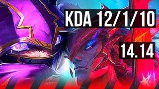 KENNEN vs YONE TOP  12110 Legendary 500+ games  EUW Master  14.14