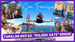 TUMALON AKO SA GOLDEN GATE BRIDGE NG SAN FRANCISCO BY JHONG HILARIO