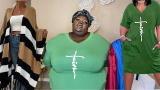 First TEMU Try On Haul  TEMU Plus Size Try on  Is Temu worth it?  Plus Size Fashion  Joy Amor