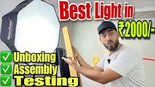 Lighting For Youtube Videos in 2000 only  Light Setup for YouTube  Softbox  Studio Light Setup