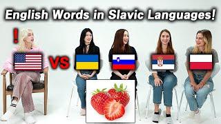 American was Shocked by Word Differences of Slavic Languages Poland Ukraine Serbia Slovenia