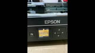 Error E01 Epson L495. 000041 supuesto atasco #epson