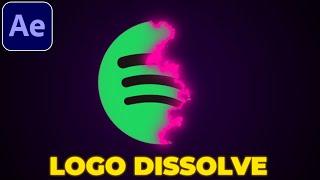 Logo Dissolve Effect Tutorial in After Effects  Logo Animation Tutorial