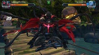 OP Symbiote Supreme vs The Champion  MCOC  Marvel Contest of Champions