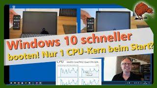 Windows schneller booten durch Nutzung aller Prozessorkerne?