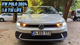 POLO ABARTILIYOR MU ? 1.0 TSİ YETERLİ Mİ ? VW POLO 2024 LİFE 1.0 TSİ POV SÜRÜŞ  İNCELEME