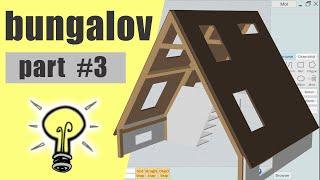 Bungalov Ev Tasarımı  Üçgen Ev Çizimi  Moi3D ile Bungalov Ev Yapımı  Part3  Bungalow Design