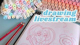 pt13Chill & Draw Livestream  May Monthly Faves Sketchbook Spread