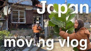 JAPAN MOVING VLOG DIY House projects Exploring good food Home goods shopping eps08