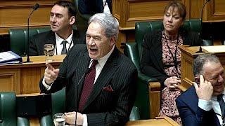 Winston Peters Roasts and Educates Far-Left MPs