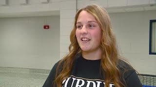 Ali Sparks signing to PFW track and field - WANE TV extended interview