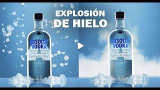 Fotografía de producto ¡Explosión de hielo