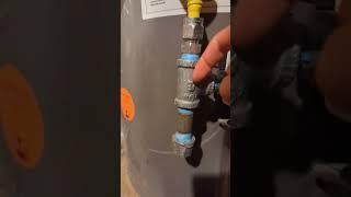 Installing a gas appliance? Dont forget the drip leg