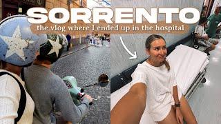 I ENDED UP IN HOSPITAL - Sorrento Italy  Our Travel Vlog That Didnt Go As Planned