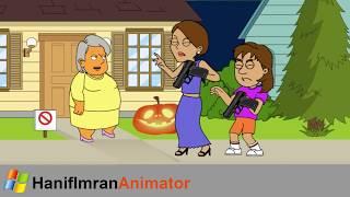 Dora and Elena Gets Grounded on Halloween