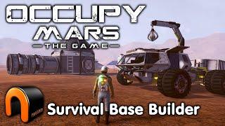 OCCUPY MARS The Game SURVIVAL BASE BUILDING #occupymarsgame