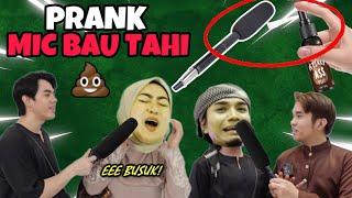 PRANK ORANG AWAM INTERVIEW GUNA MICROFON BAU TAHI PENAT TAHAN NAFAS TAHAN GELAK