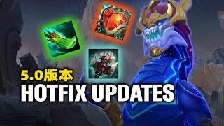 Wild Rift - PATCH 5.0 HOTFIX  AURELION SOL AND NEW ITEM GETTING HUGE BUFFS