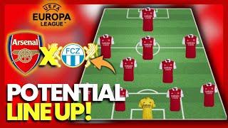 ARSENAL vs FC ZURICH Potential starting lineup  Europe league 20222023  Arsenal News