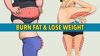 BELLY + ARMS + HIPS + LEGS WORKOUT BURN FAT & LOSE WEIGHT FAST