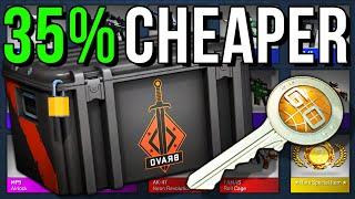 HOW TO OPEN CSGO CASES FOR 35% CHEAPER