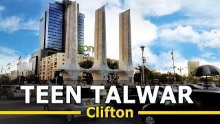 Teen Talwar  Cliftton Karachi  Walking tour