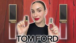 TOM FORD LIQUID LIP LUXE MATTEWORTH IT?? SWATCHES & REVIEW  DEVOTED SECRET RENDEZVOUS TEMPTRESS