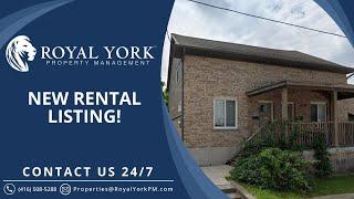 2 BED 1 BATH - HOUSE FOR RENT - 331 VICTORIA STREET NORTH KITCHENER ONTARIO