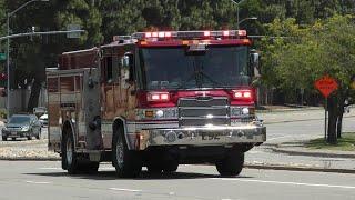 Livermore-Pleasanton Fire Dept. Engine 92 Responding