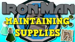 TOP 5 TIPS FOR IRONMAN ACCOUNTS  OSRS MAINTAINING SUPPLIES 2023