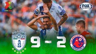 Pachuca - Veracruz 9-2  GOLES  Jornada 14  Liga MX