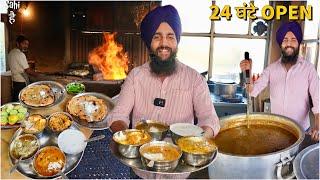 Kake da Highway Dhaba ki White Gold Thali  Street Food India  Desi Dhaba