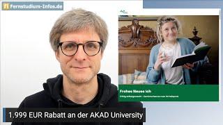 1.999 EUR Rabatt an der AKAD University – bis zum 31.01.2023