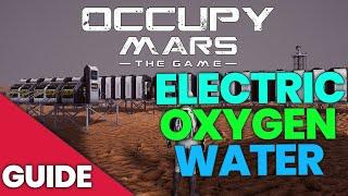 This is The COMPLETE Oxygen Water & Electric Guide To Occupy Mars